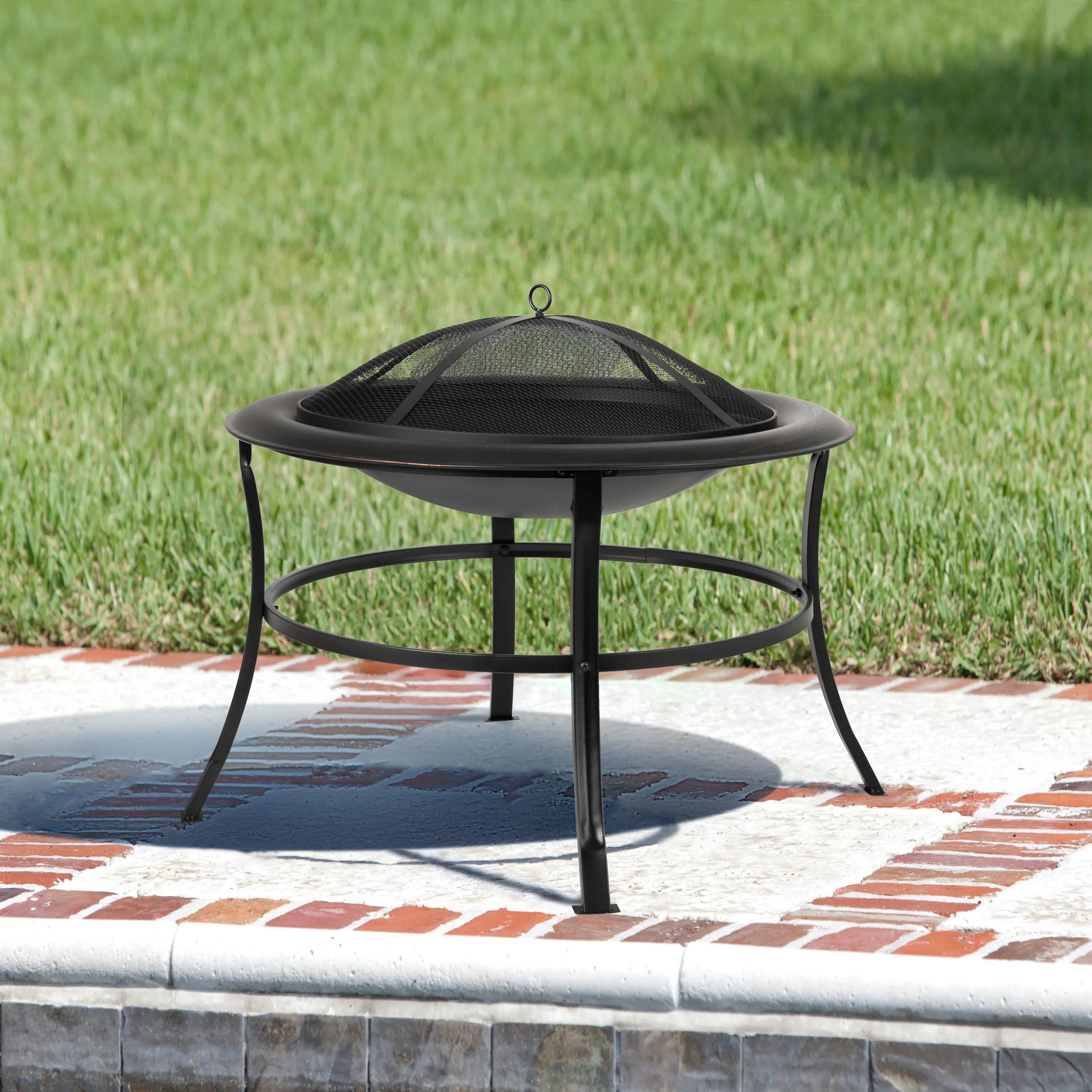 Tokia 30" Round Fire Pit