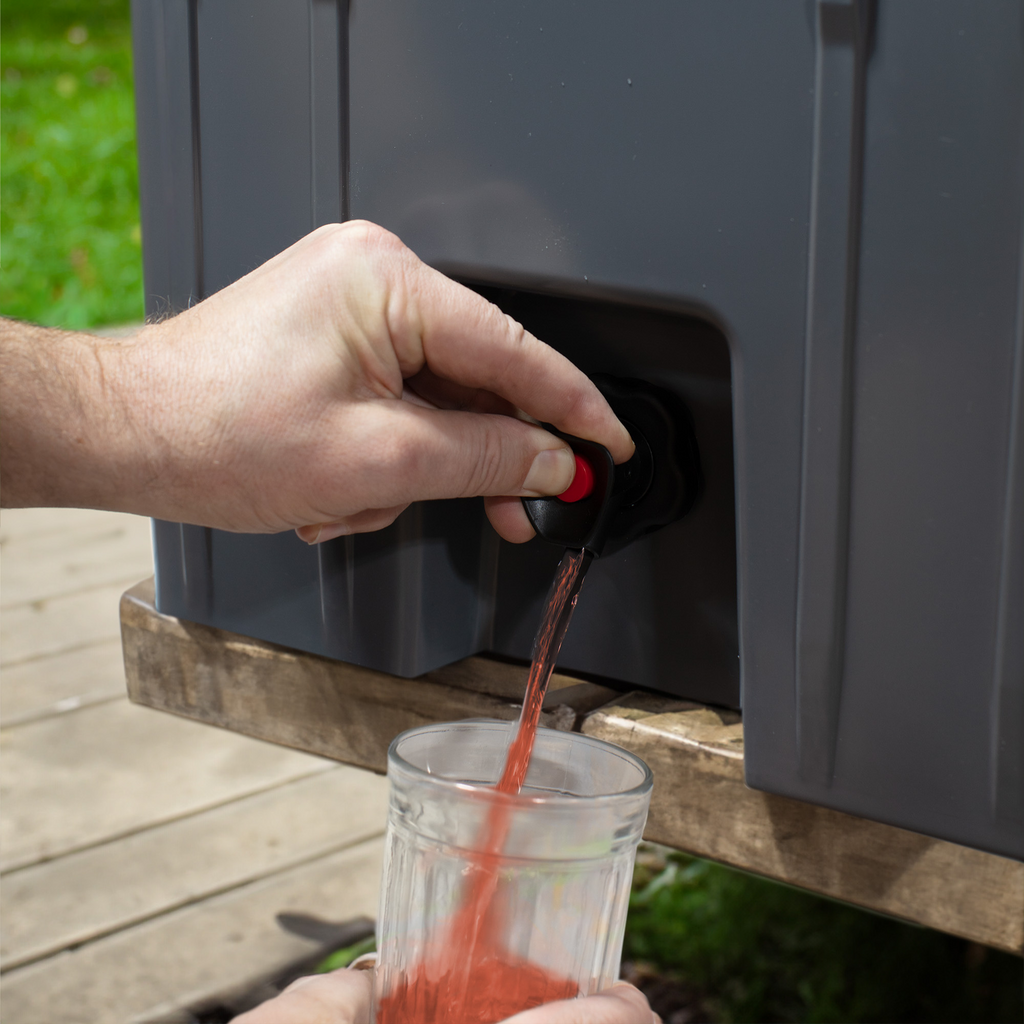 5 Gallon, 2-in-1 Beverage Dispenser/Cooler - QuadraX Hard Cooler