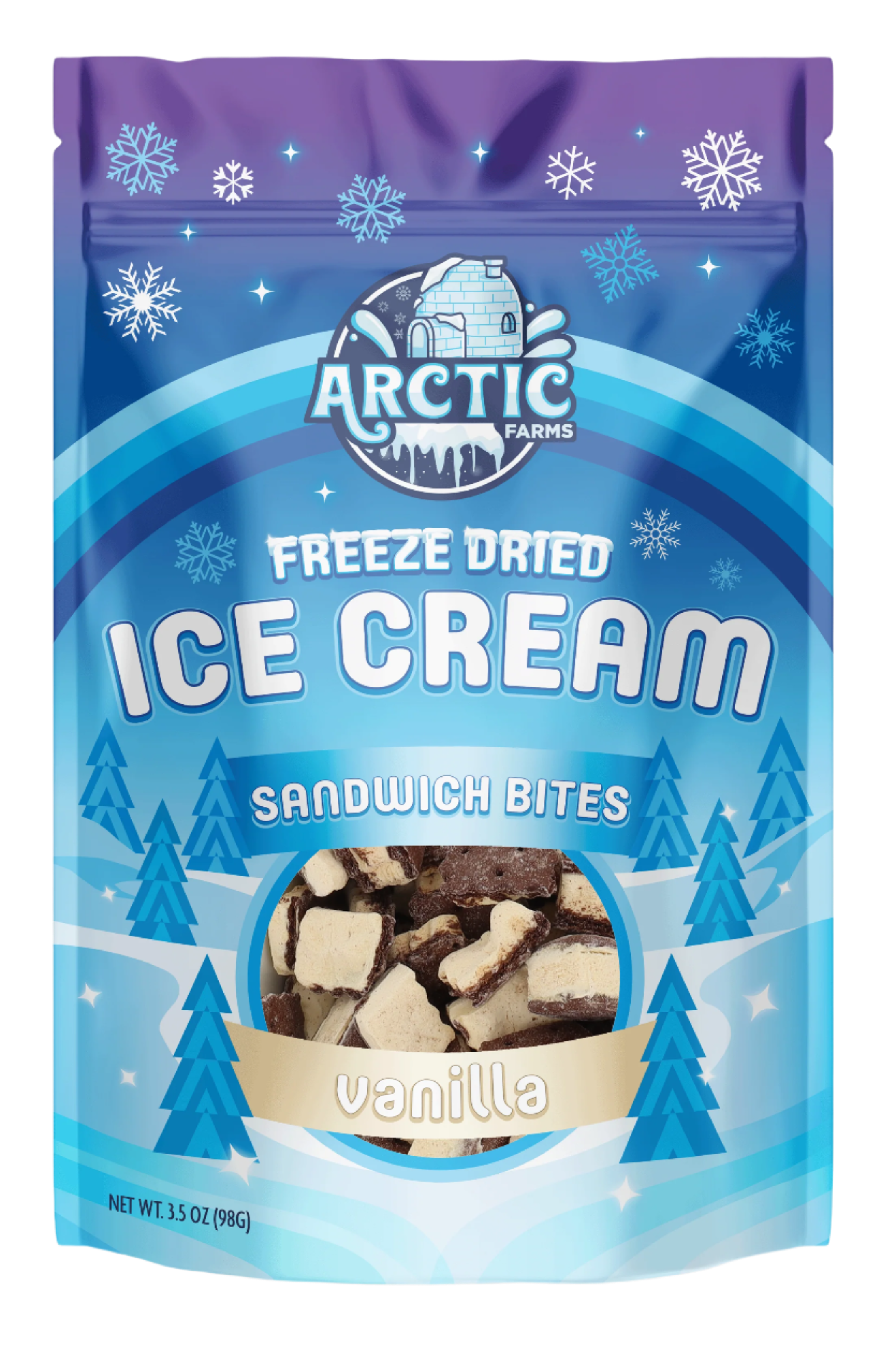 Freeze Dried Ice Cream Sandwich Bites