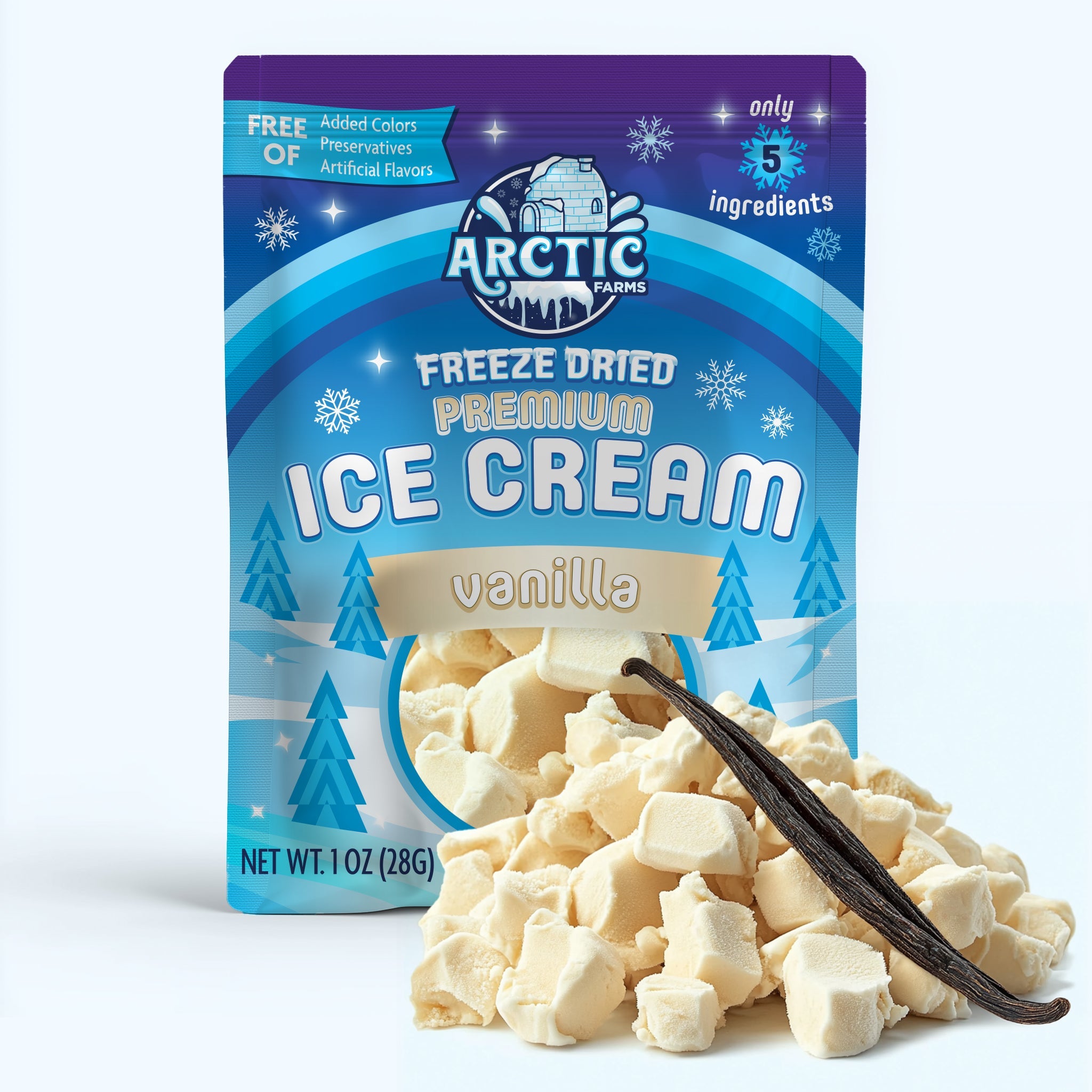 PREMIUM Freeze Dried Ice Cream * Only 5 Ingredients *