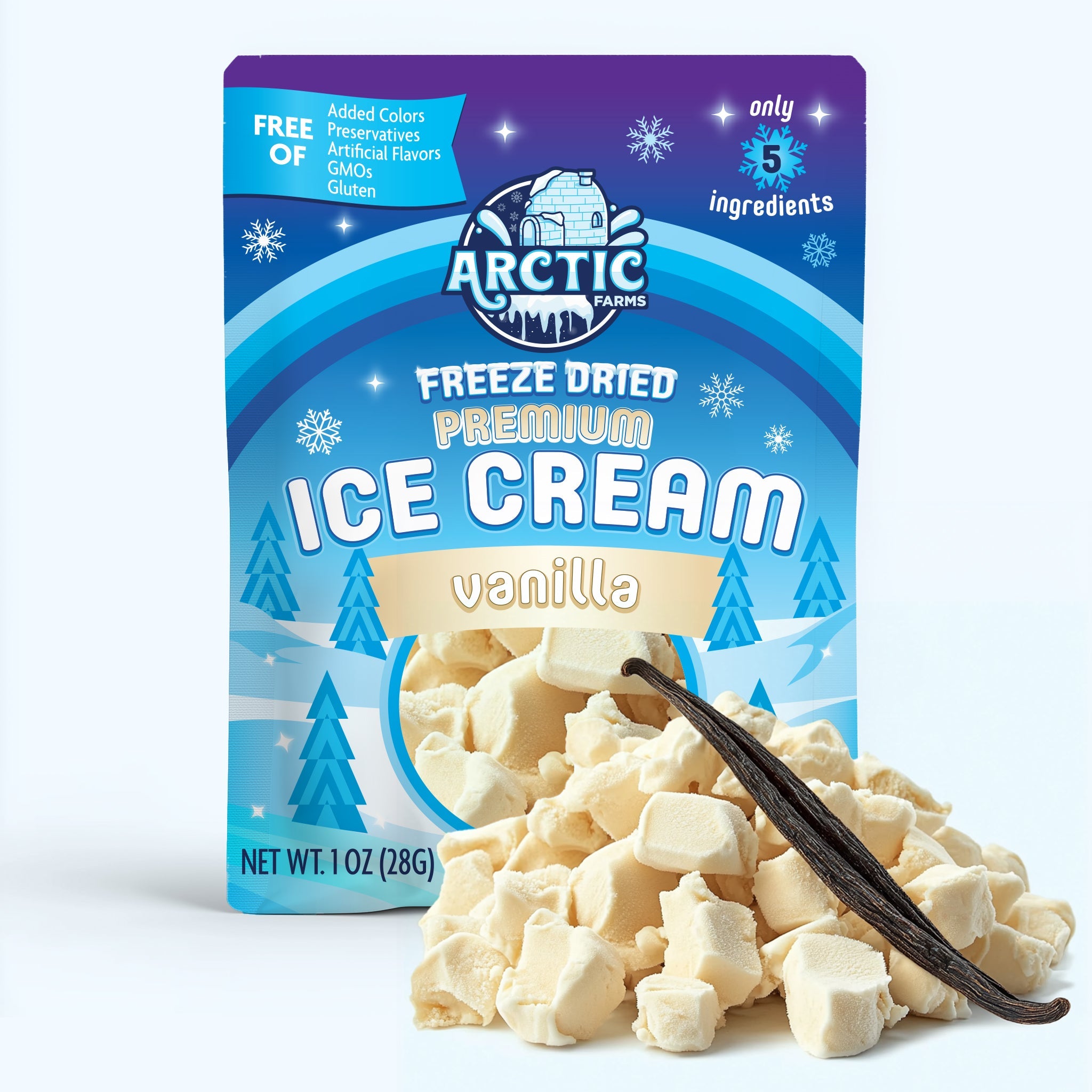PREMIUM Freeze Dried Ice Cream * Only 5 Ingredients *