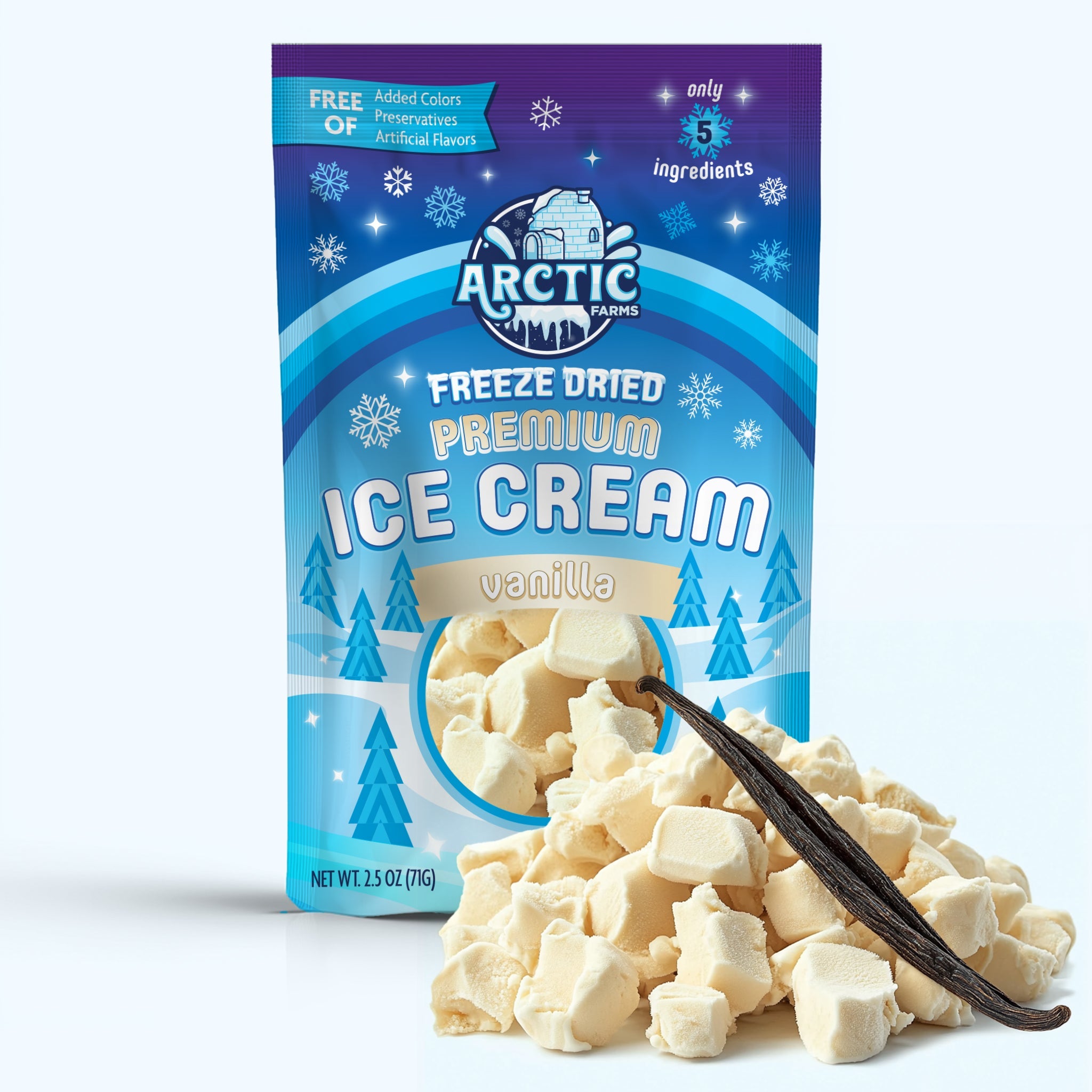 PREMIUM Freeze Dried Ice Cream * Only 5 Ingredients *