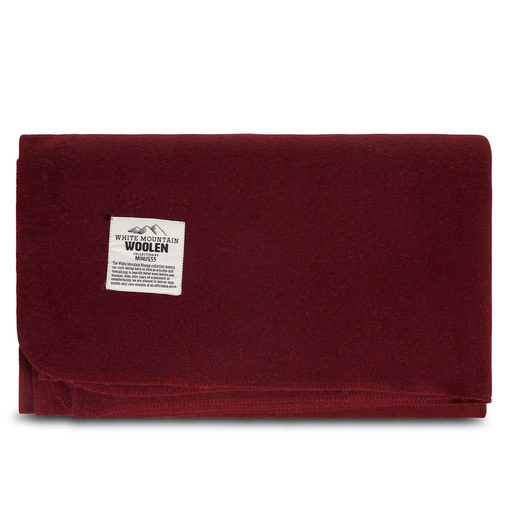 Wool Lodge Blanket - White Mountain Woolen