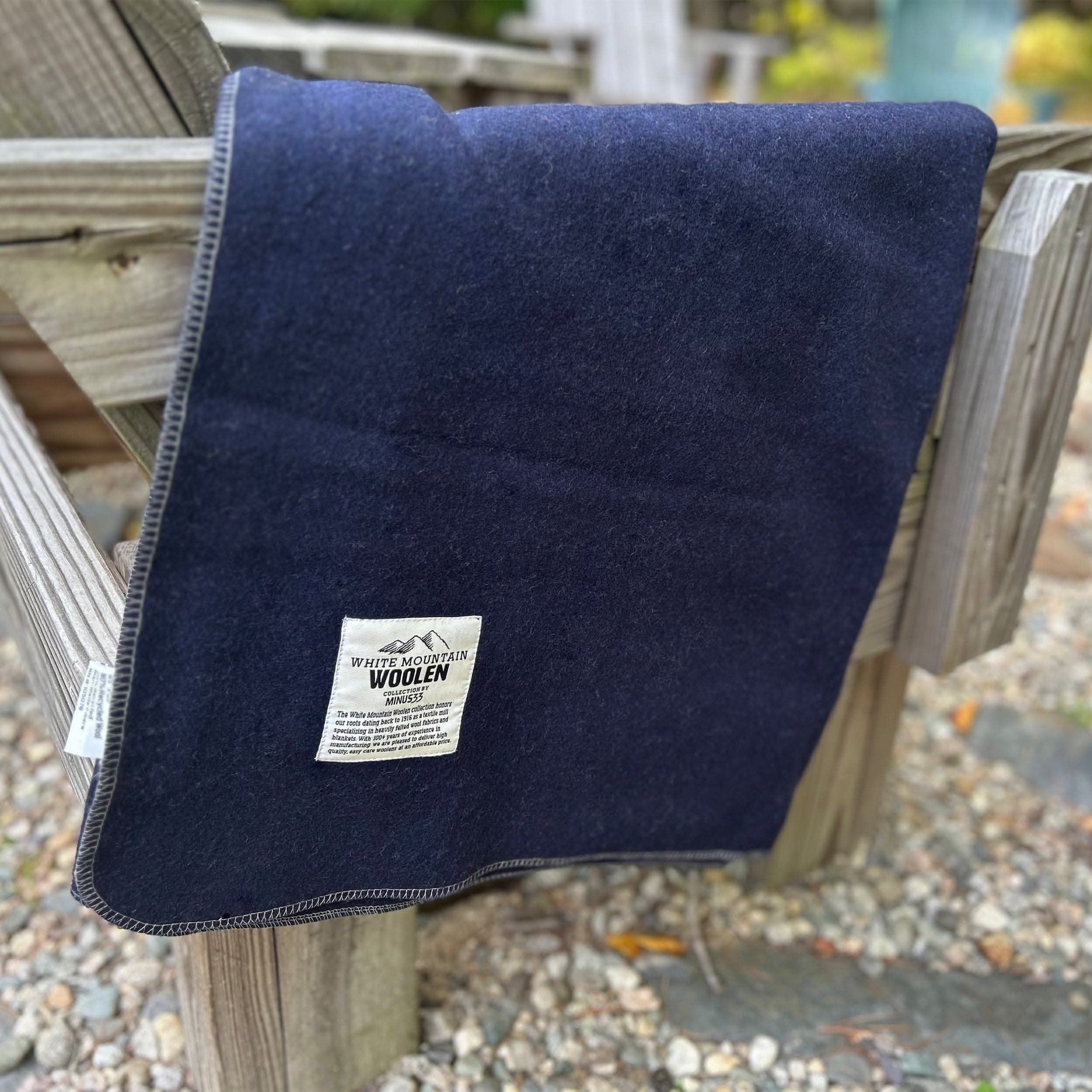 Wool Lodge Blanket - White Mountain Woolen