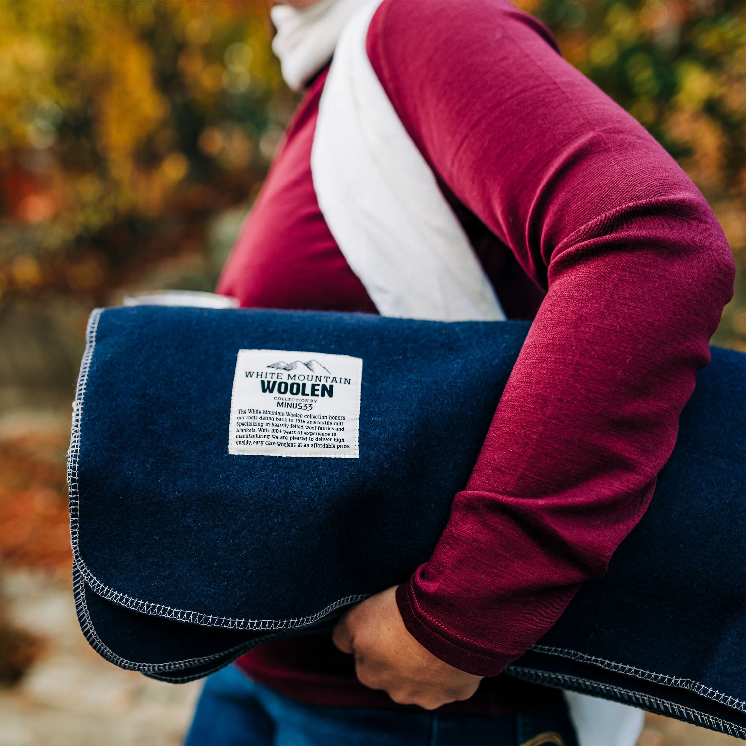 Wool Lodge Blanket - White Mountain Woolen