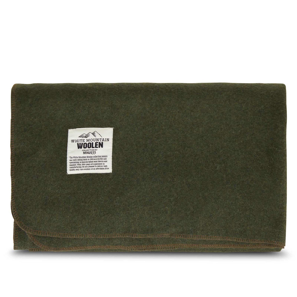 Wool Lodge Blanket - White Mountain Woolen