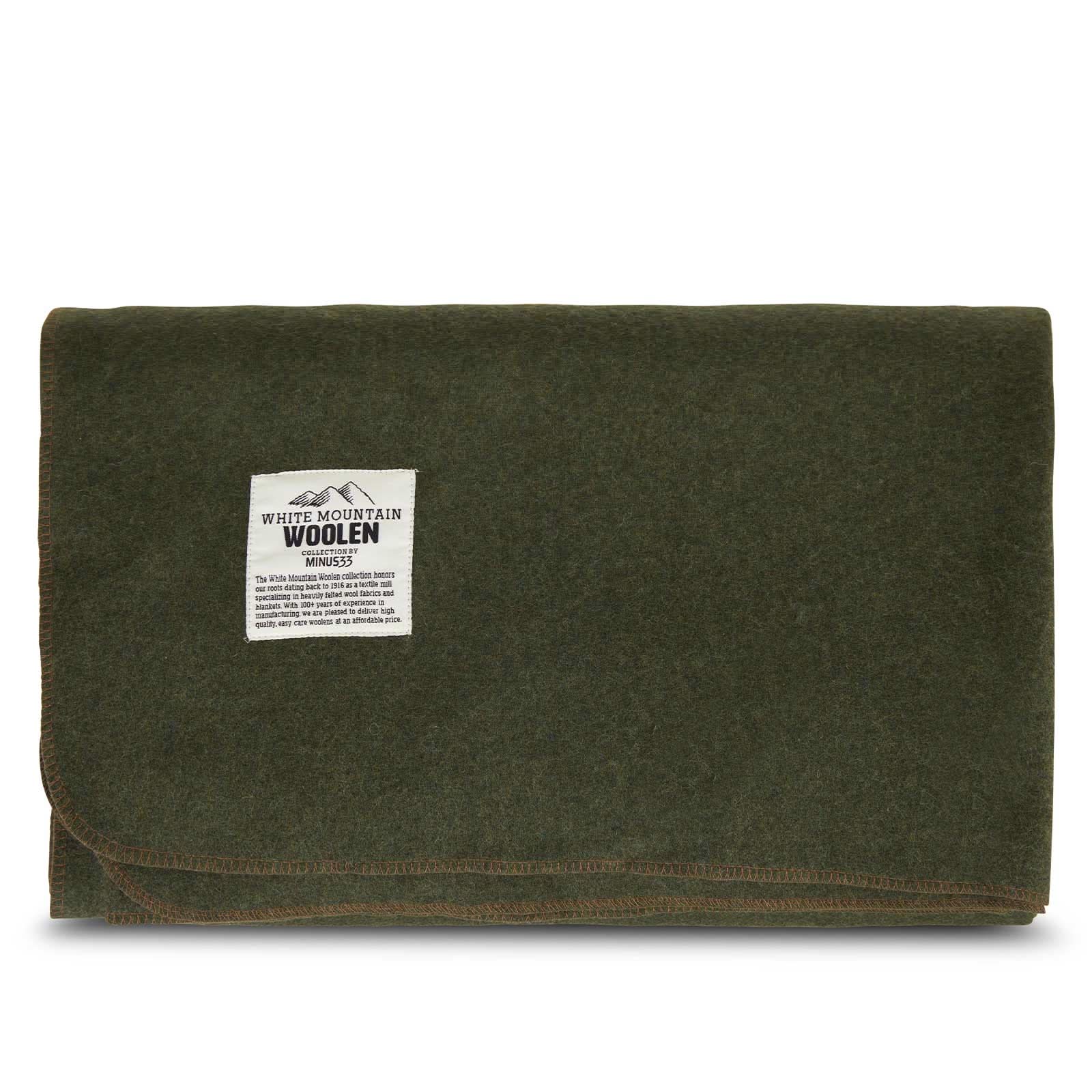 Wool Lodge Blanket - White Mountain Woolen