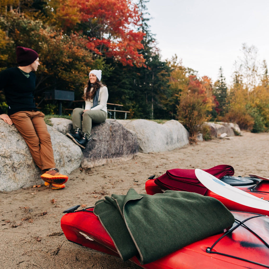 Wool Lodge Blanket - White Mountain Woolen