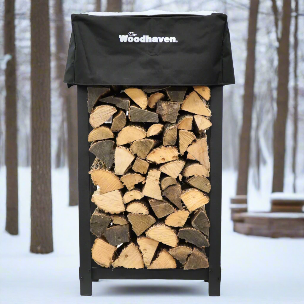 The Woodhaven 4 x 2 Firewood Rack