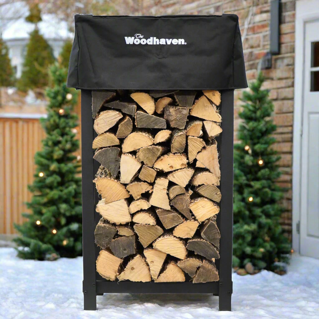 The Woodhaven 4 x 2 Firewood Rack