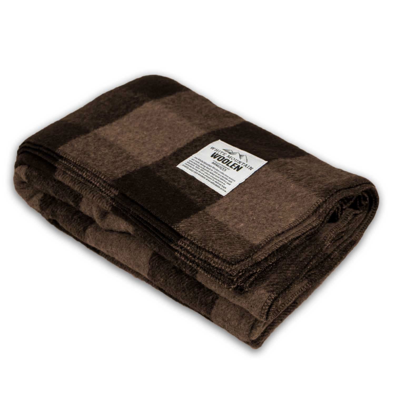 Wool Lodge Blanket - White Mountain Woolen