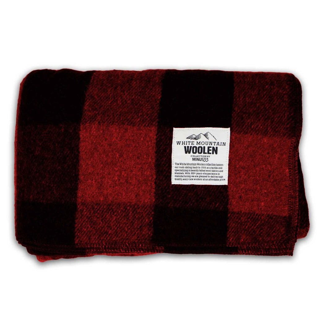 Wool Lodge Blanket - White Mountain Woolen