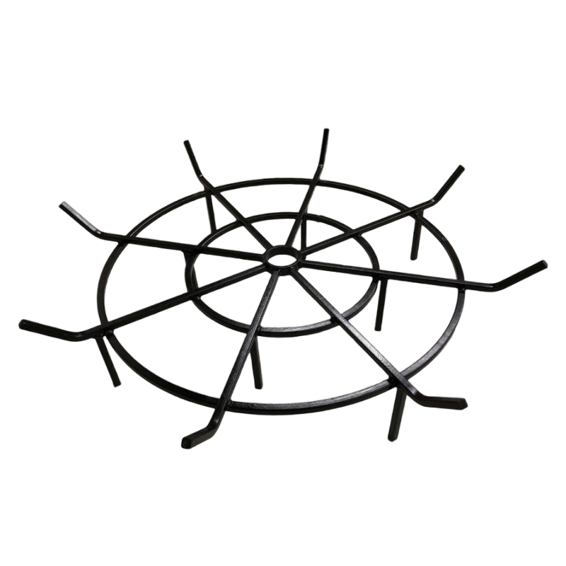 Walden Wagon Wheel Steel Fire Pit Grate