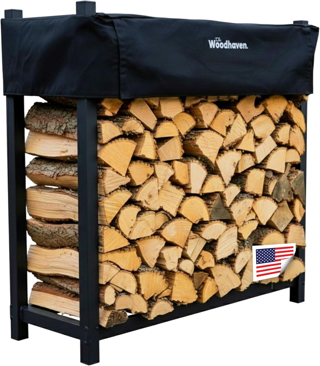 The Woodhaven 4ft Firewood Rack