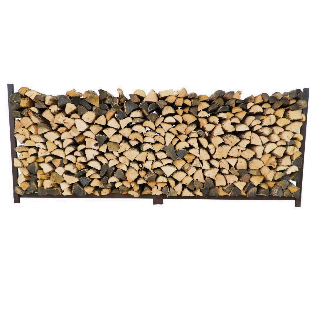 The Woodhaven 8ft Firewood Rack