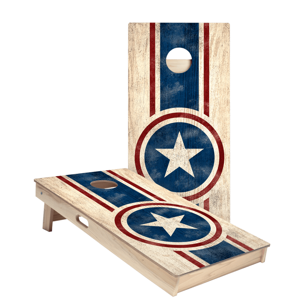 American Hero Star Cornhole Boards