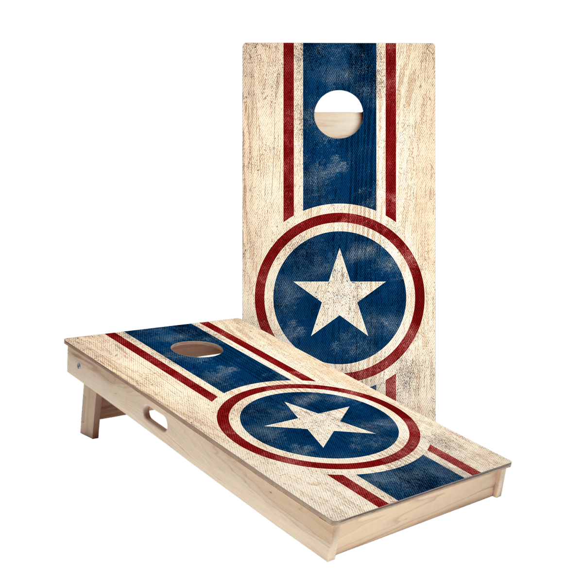 American Hero Star Cornhole Boards