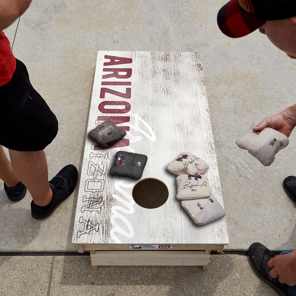Arizona Football Vintage Gameday Star Cornhole Boards