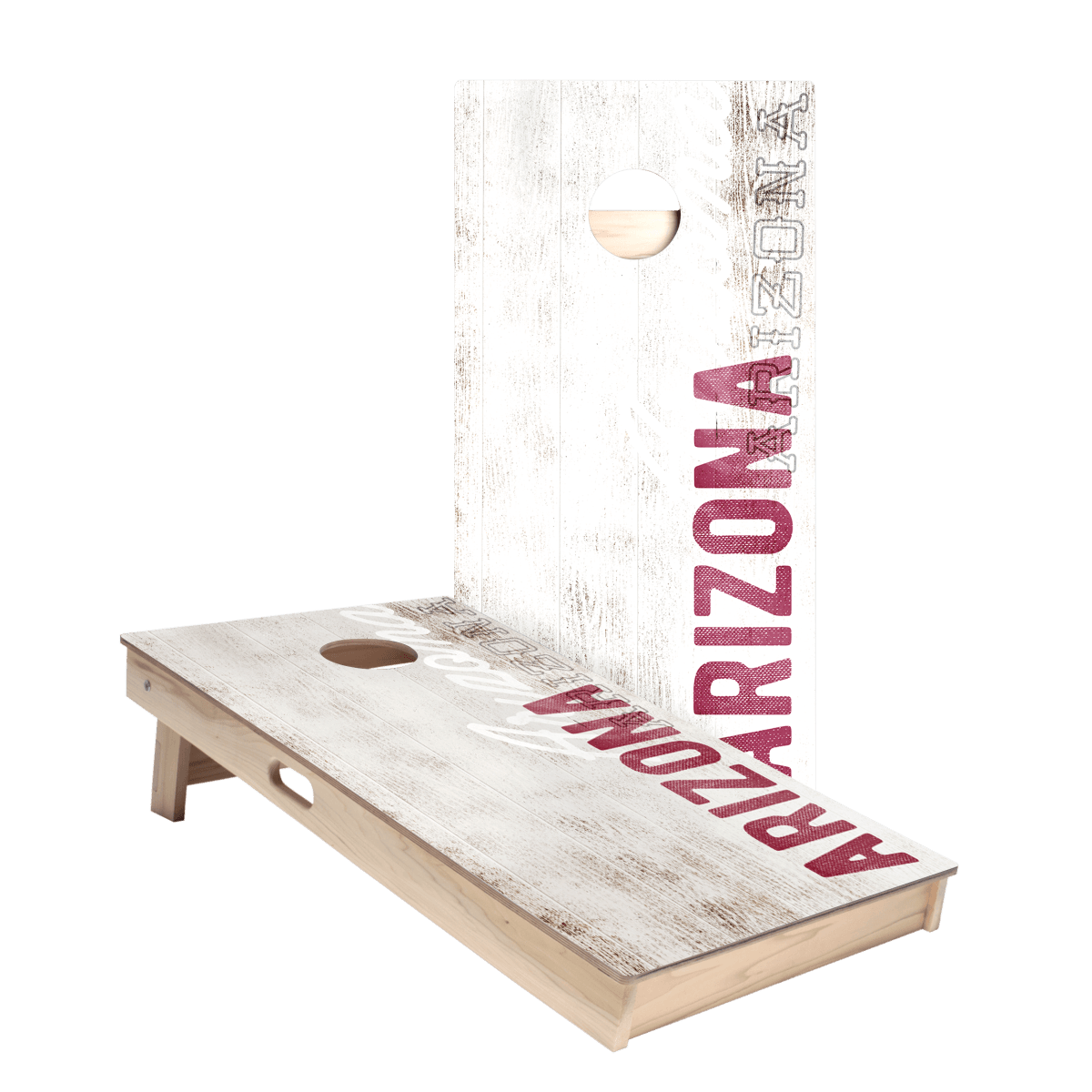 Arizona Football Vintage Gameday Star Cornhole Boards
