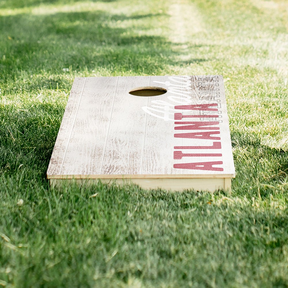 Atlanta Football Vintage Gameday Star Cornhole Boards
