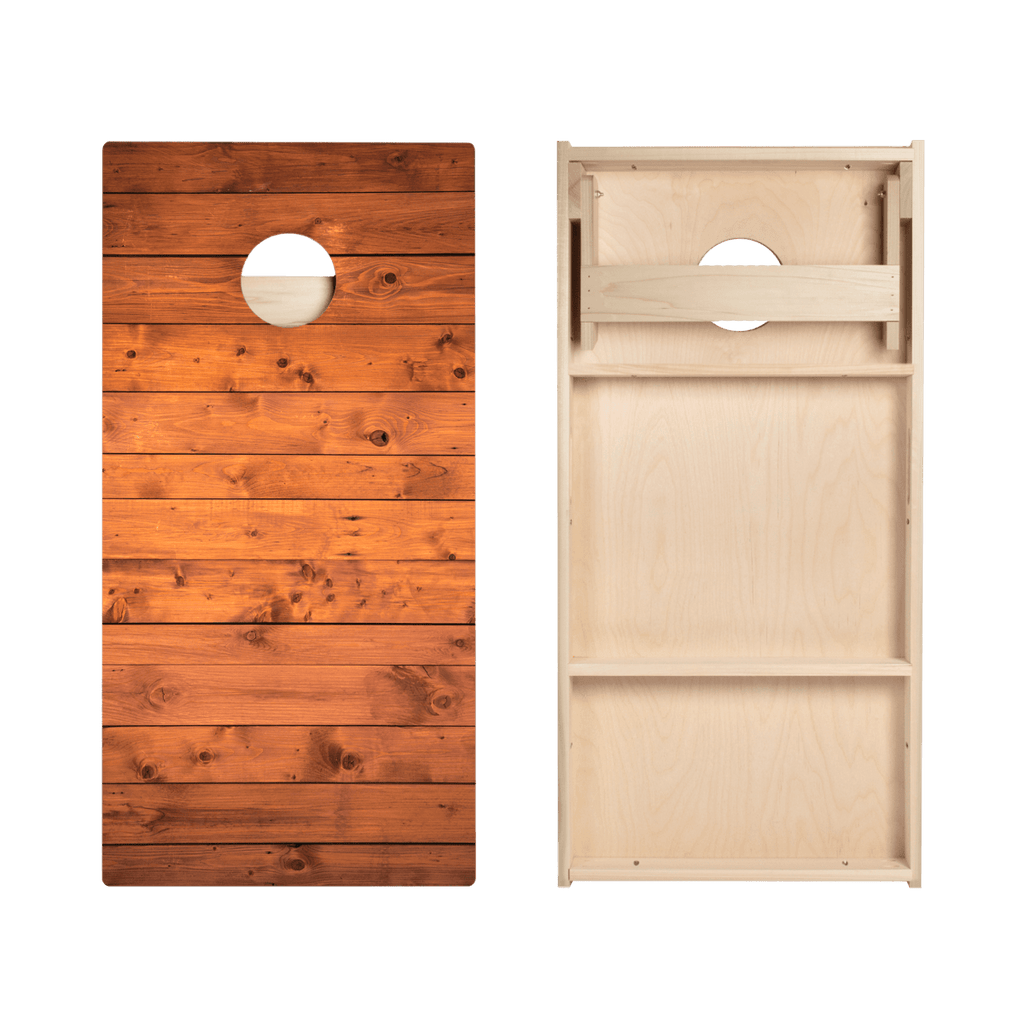 Barn Wood Star Cornhole Boards