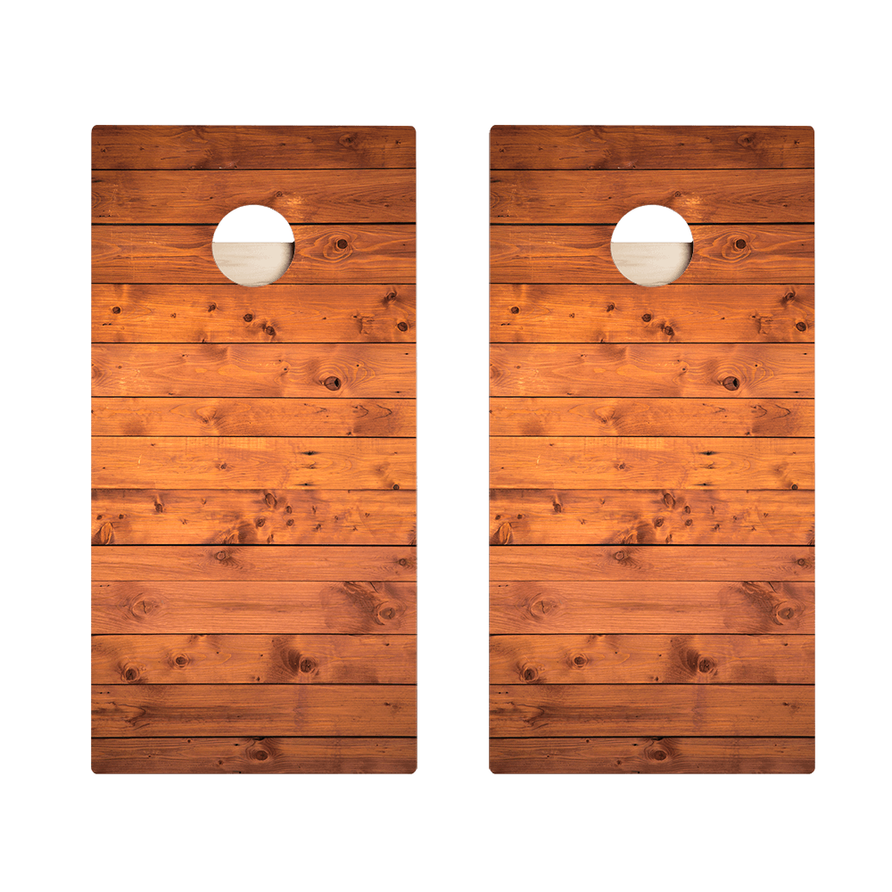 Barn Wood Star Cornhole Boards