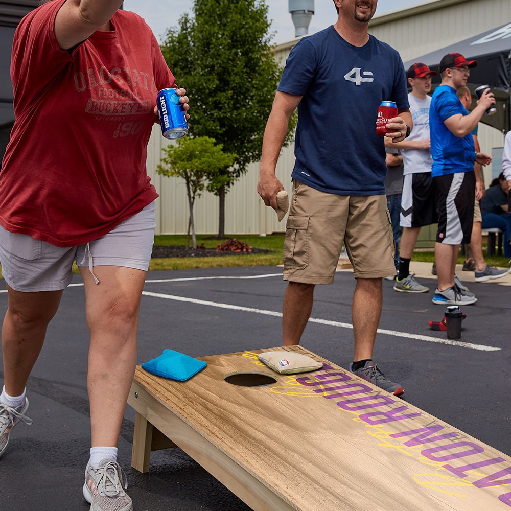 Baton Rouge Campus Gameday Star Cornhole Boards