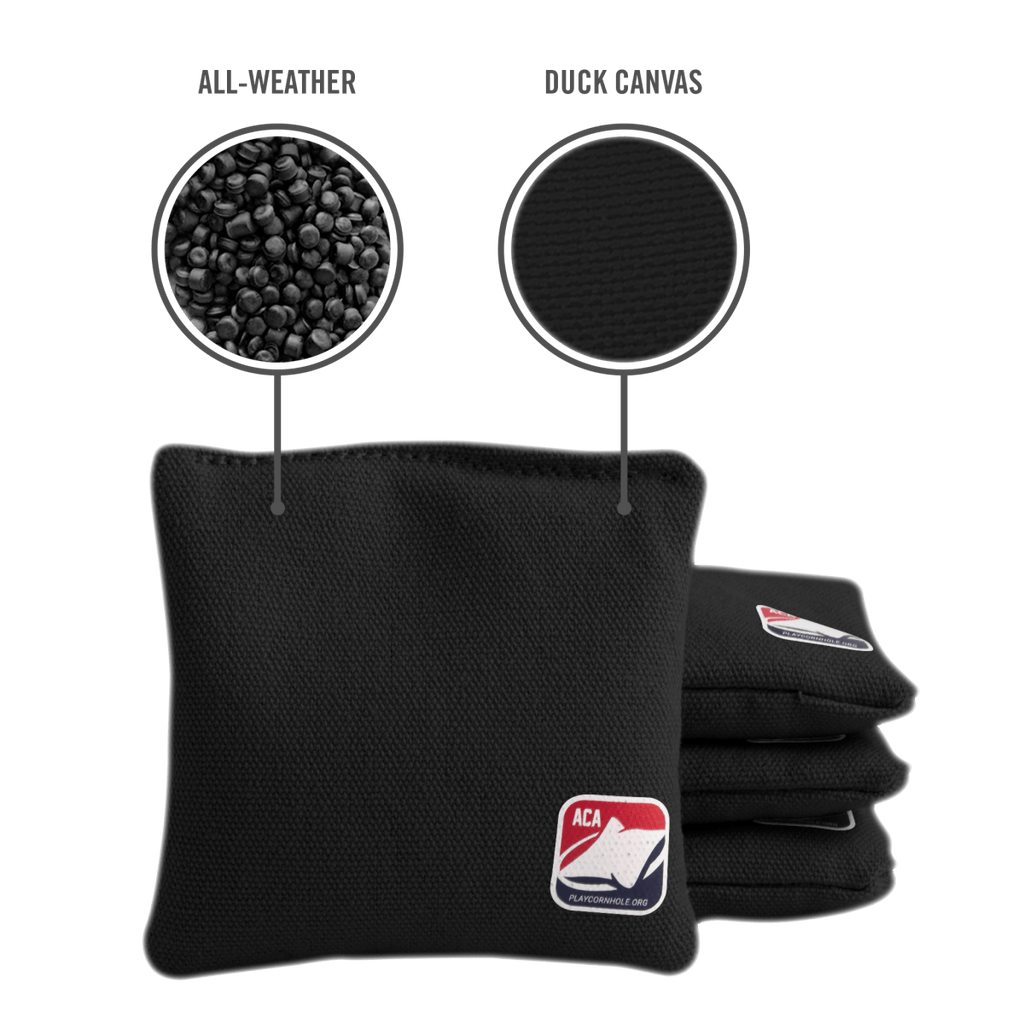 Black Daily 44x Cornhole Bags