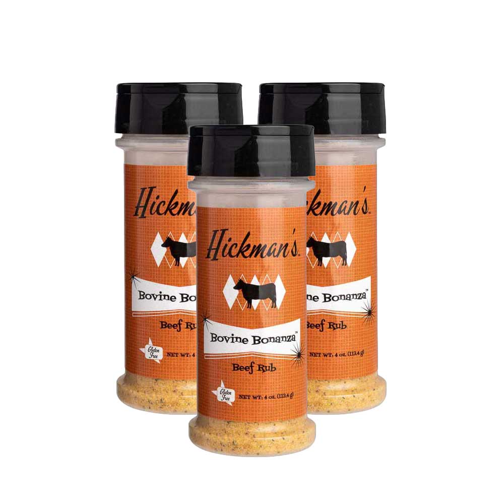 Hickman’s Bovine Bonanza Beef Rub | Pack of 3