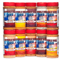 DDR BBQ Rubs 10-Pack Variety Set