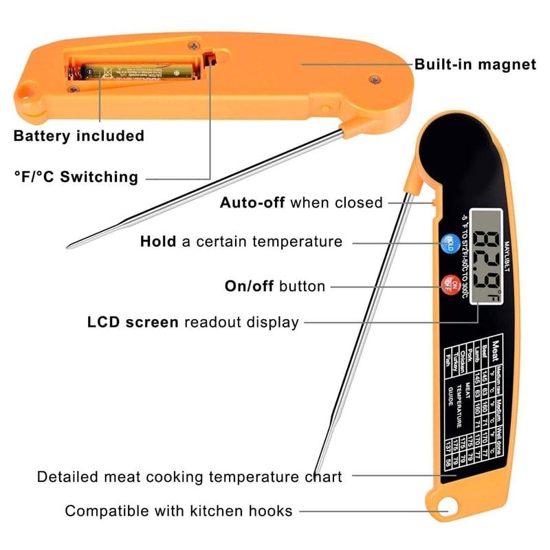 Digital Instant Read Meat Thermometer