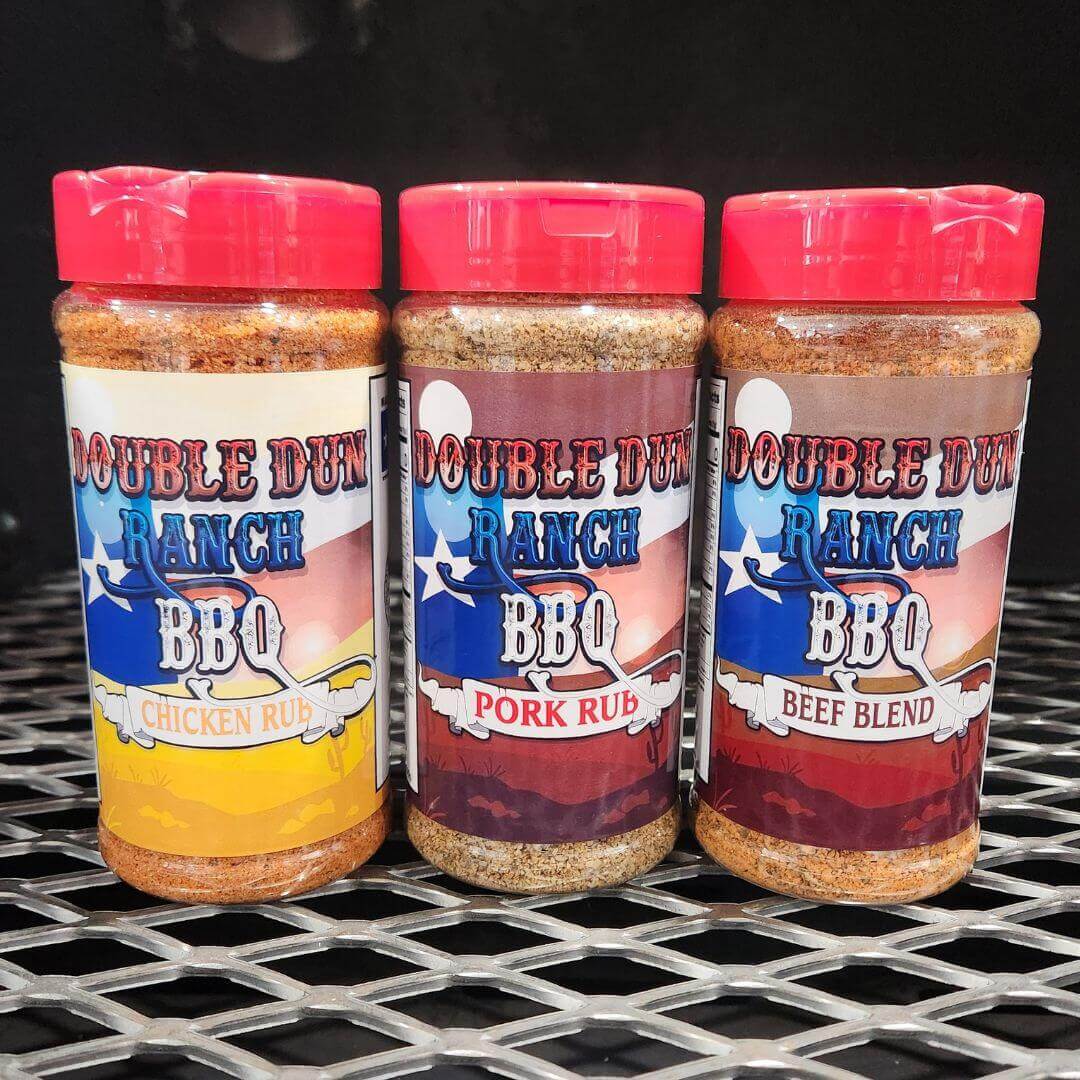 DDR BBQ Rubs Pick Your 3 Pack