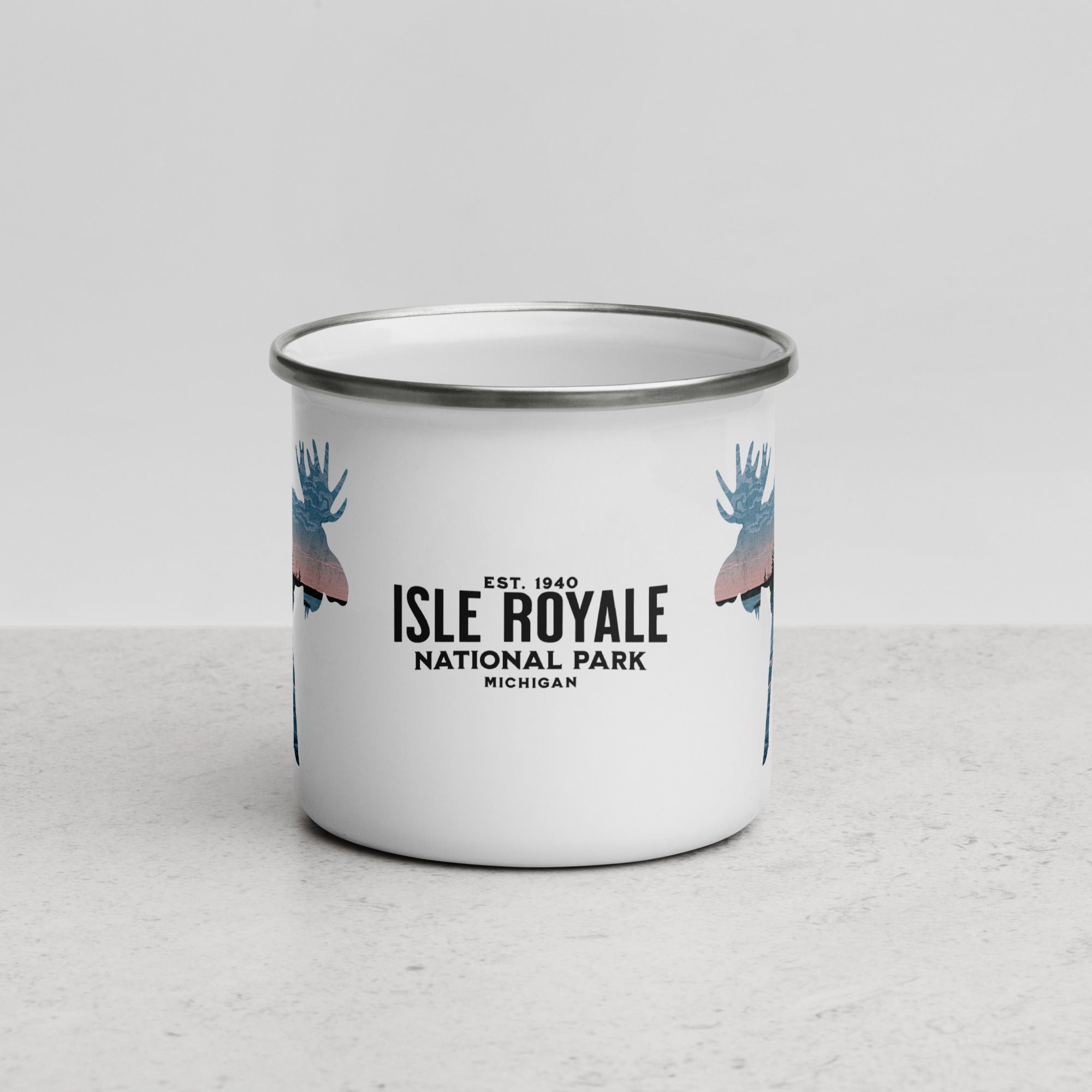 Isle Royale National Park Moose Camp Mug