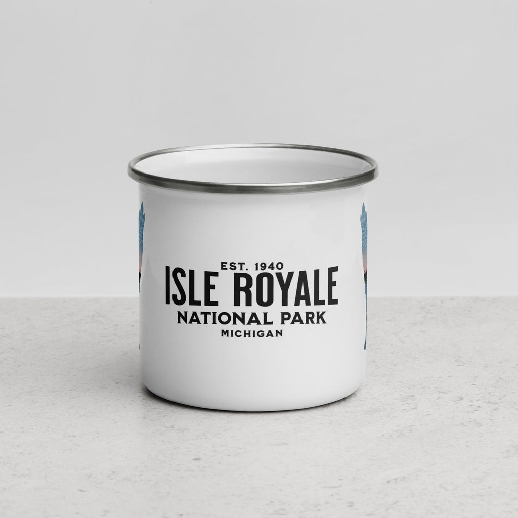 Isle Royale National Park Wolf Camp Mug