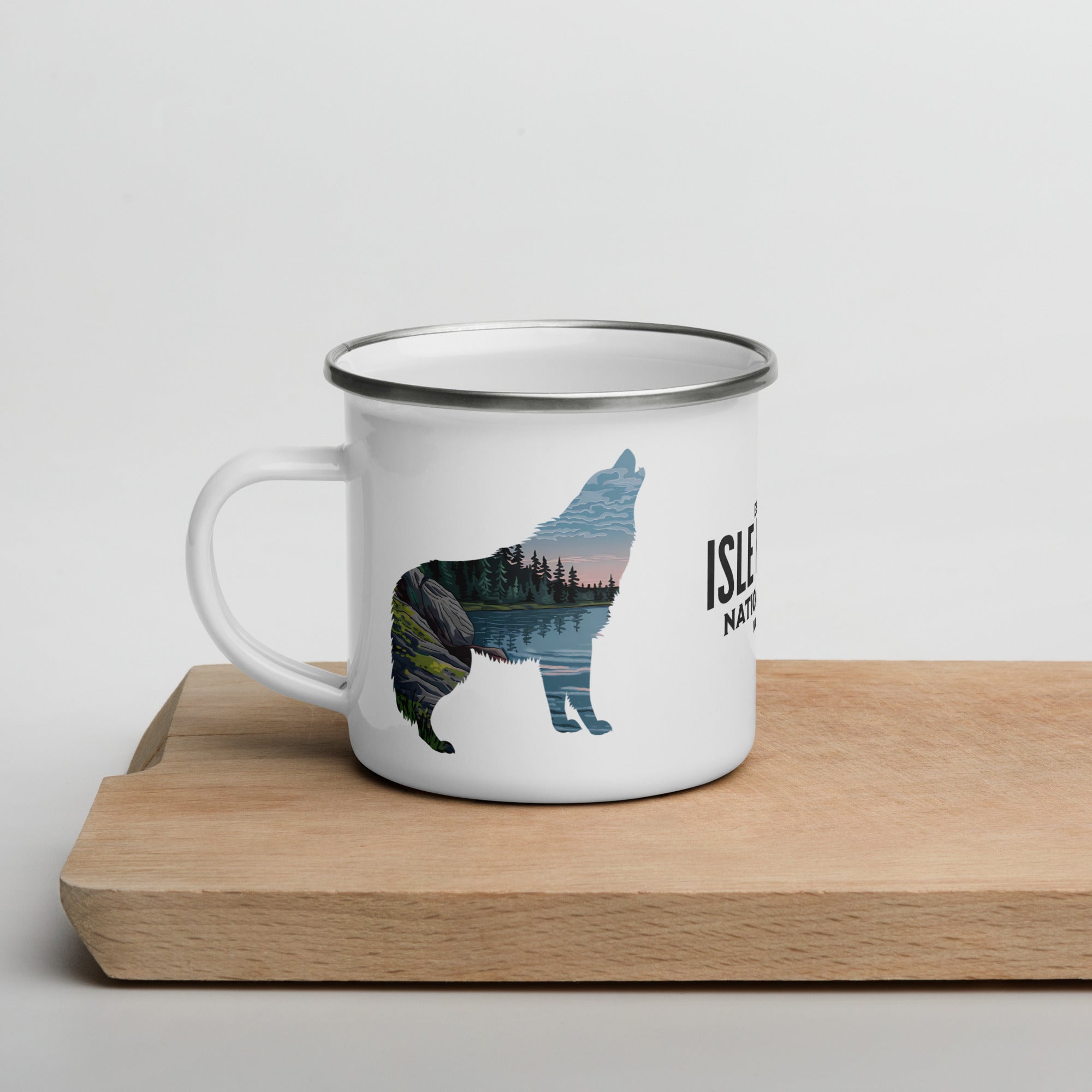 Isle Royale National Park Wolf Camp Mug