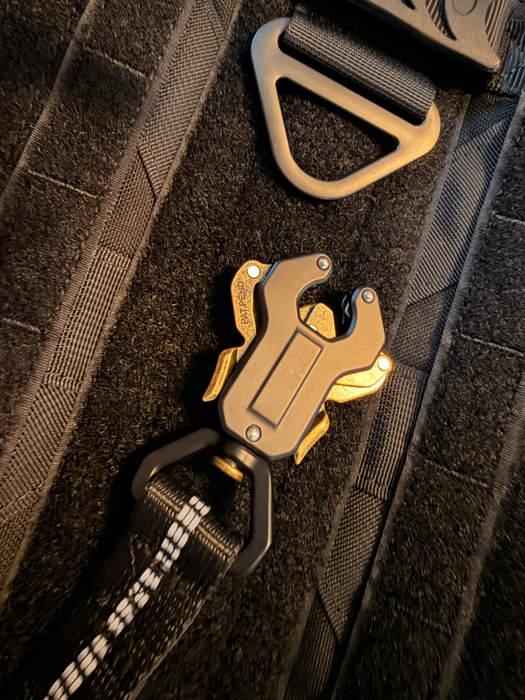 Tactical 'No-Pull' Bungee Leash - Upgraded Frog Clip