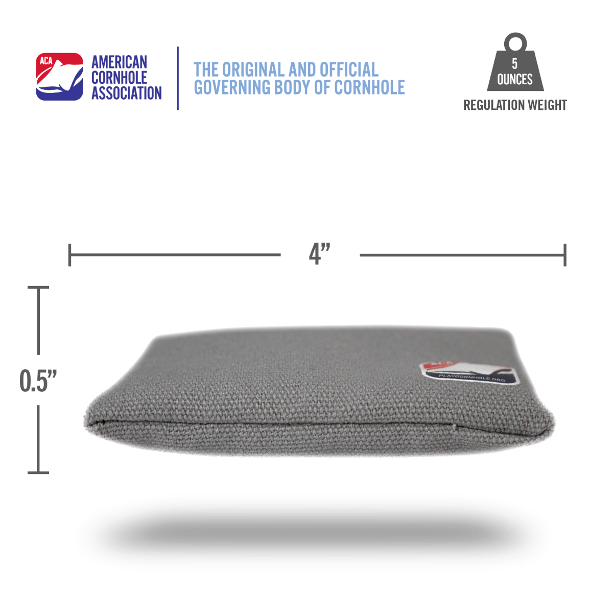 Gray Daily 44x Cornhole Bags