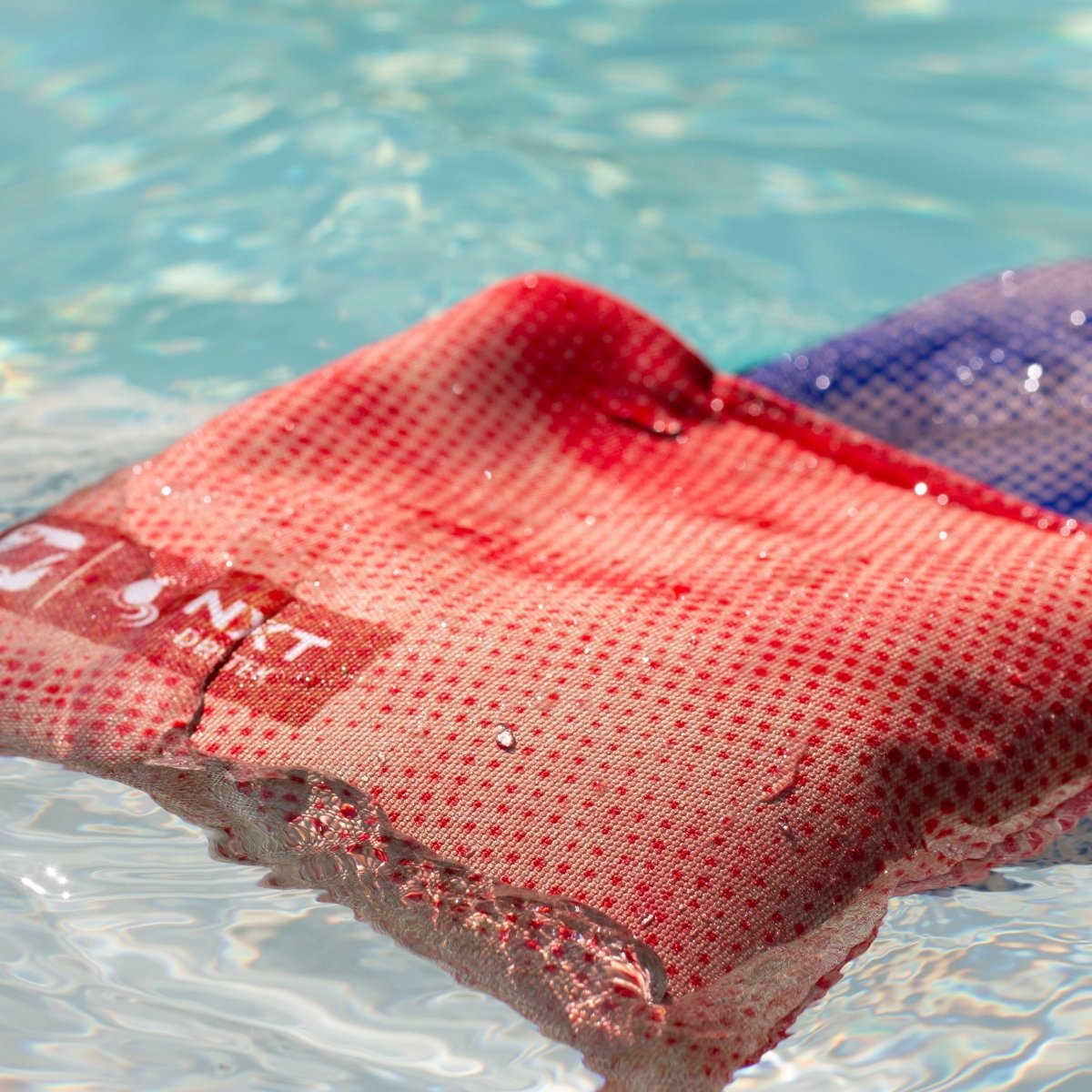 Halftone Horizon Red NXT Dri-Tek Cornhole Bags