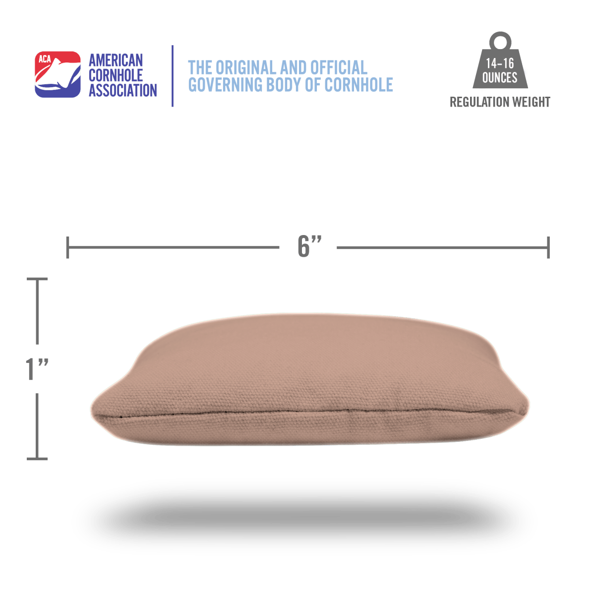 Khaki Daily 66x Cornhole Bags