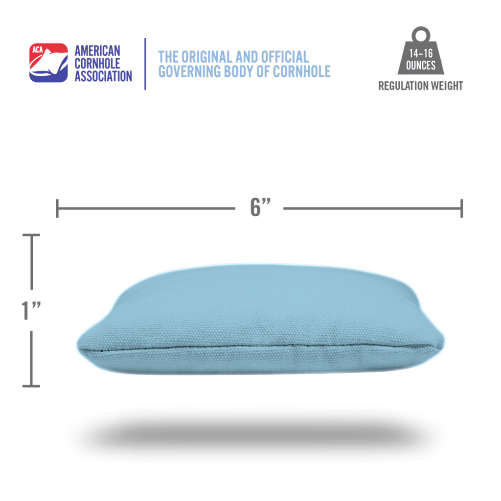 Light Blue Daily 66x Cornhole Bags