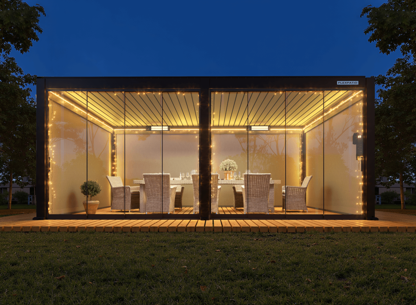 FlexPatio POWER+ Motorized Pergola