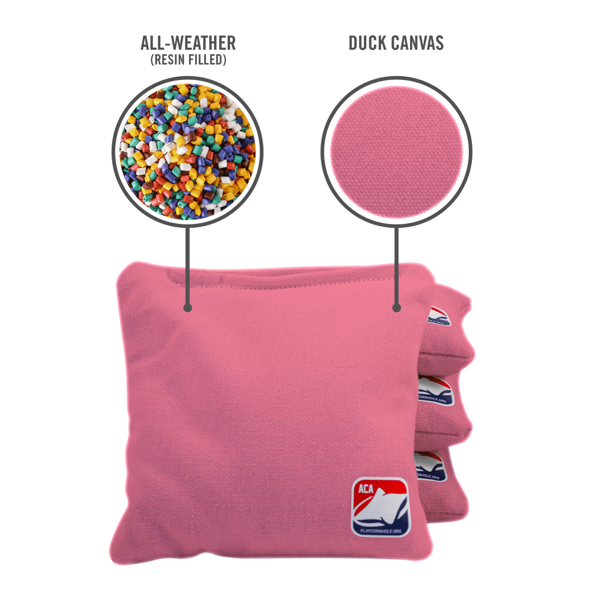 Pink Daily 66x Cornhole Bags