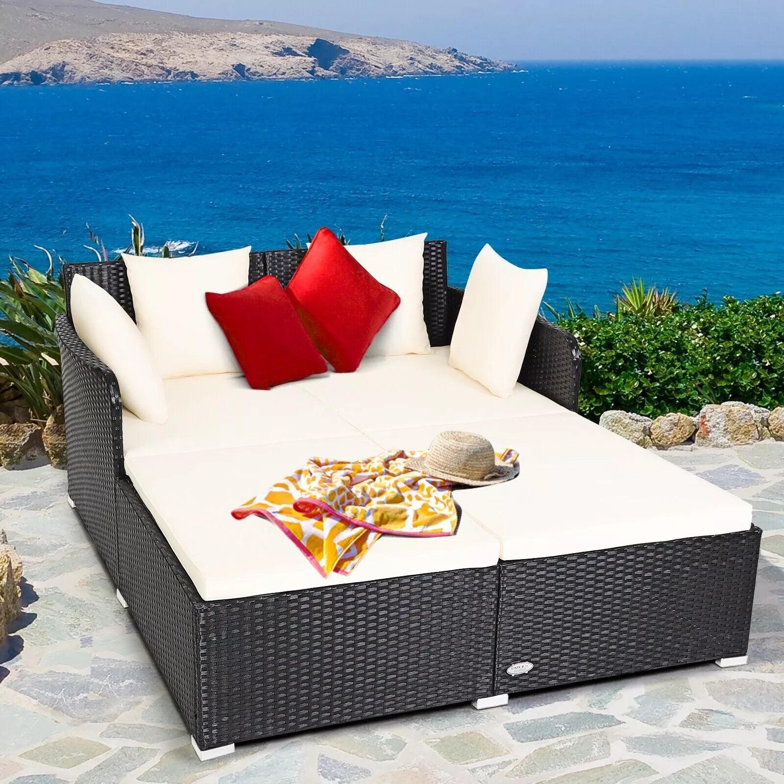 Keith Rattan Outdoor Garden Day Bed