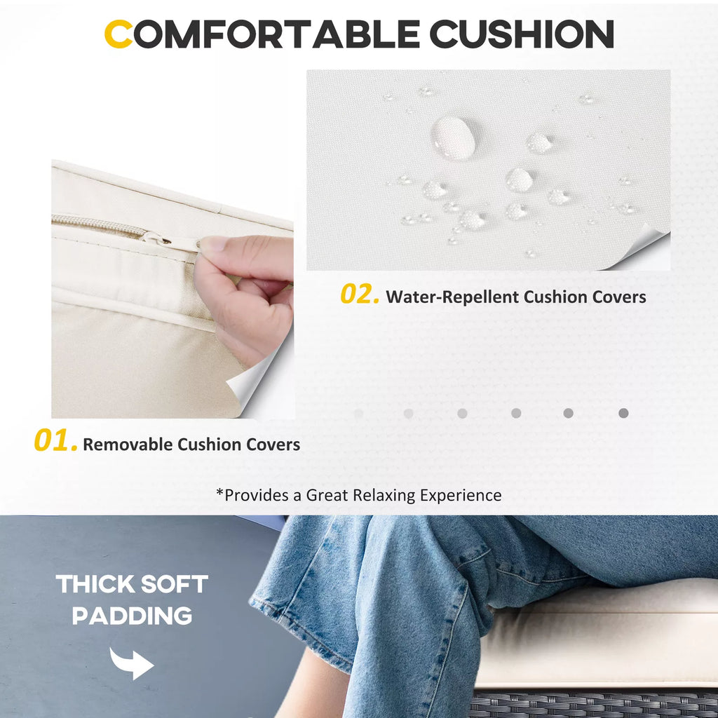 Carson Outdoor Garden Corner Couch Set