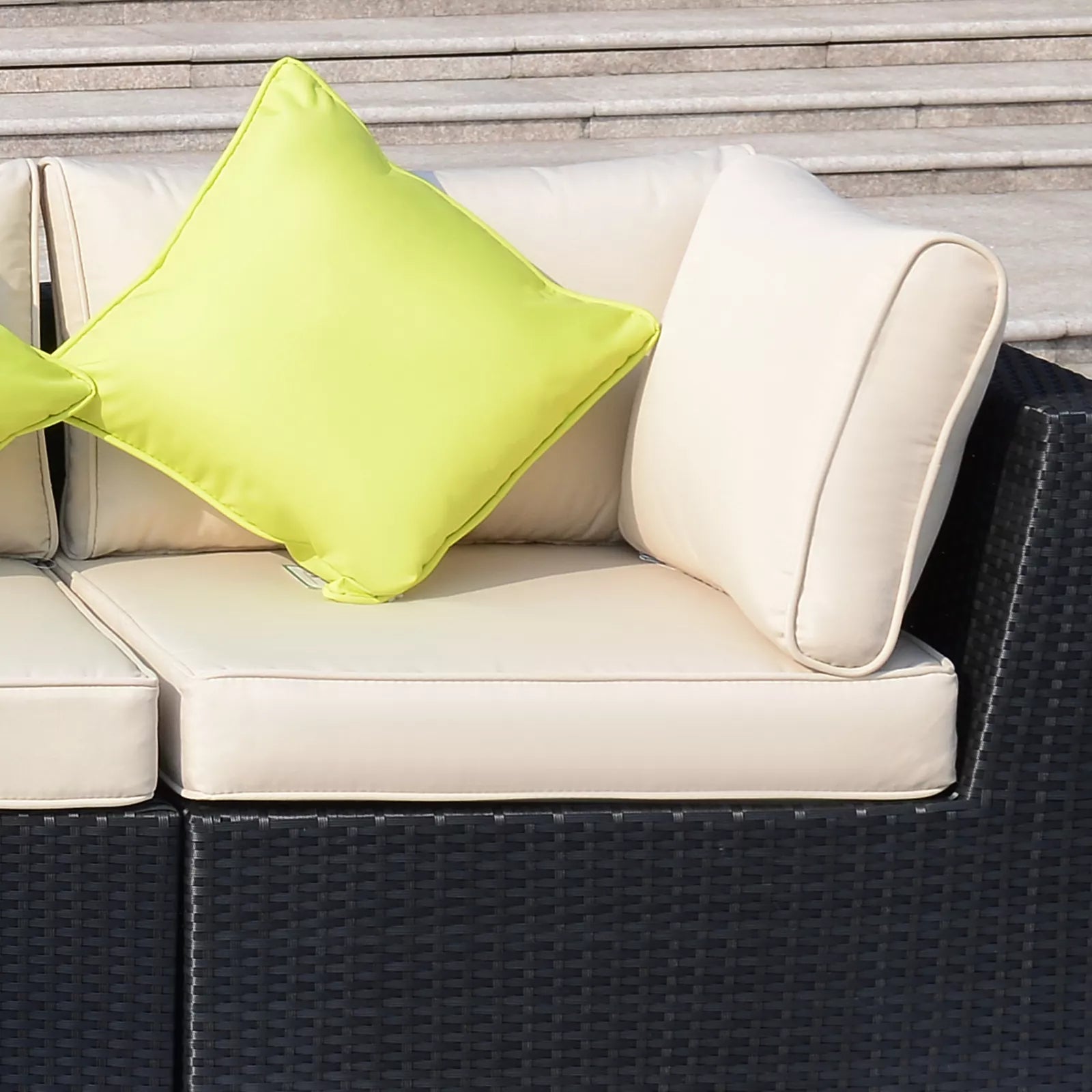 Carson Outdoor Garden Corner Couch Set