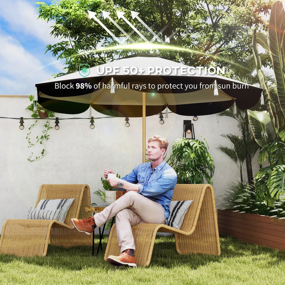 9FT Outdoor Large Patio Umbrella