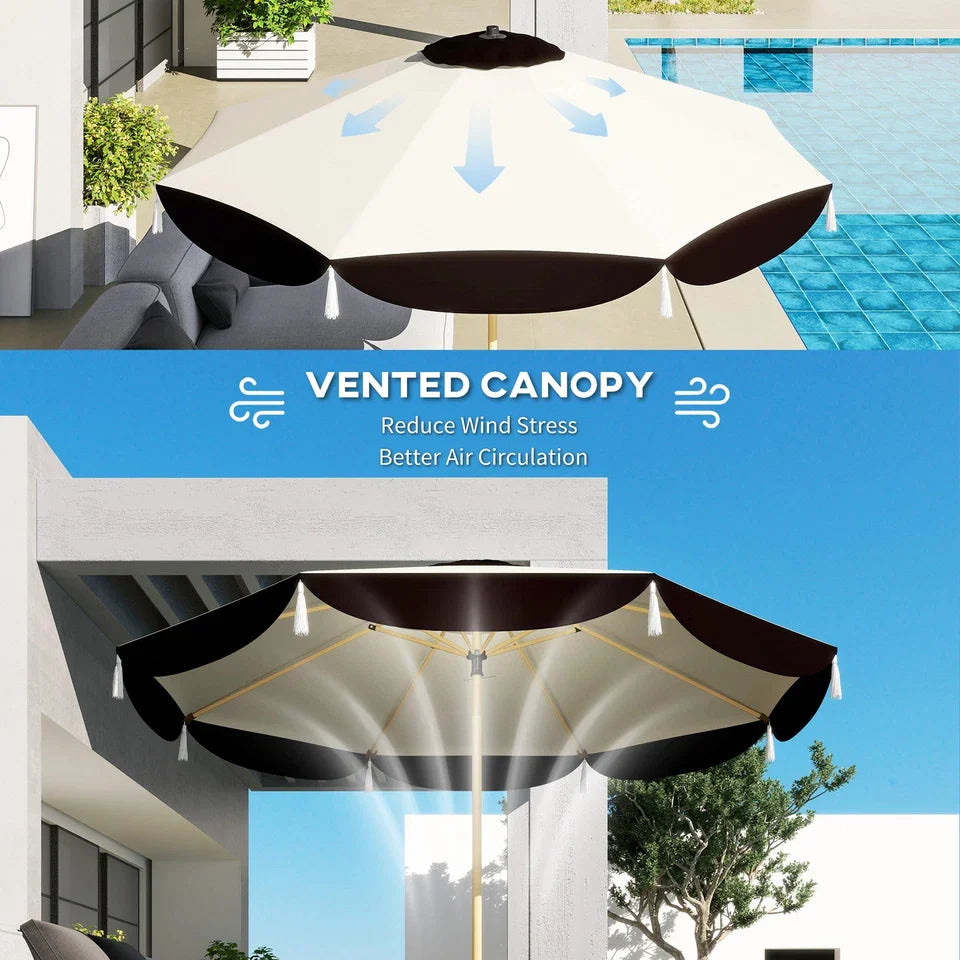 9FT Outdoor Large Patio Umbrella