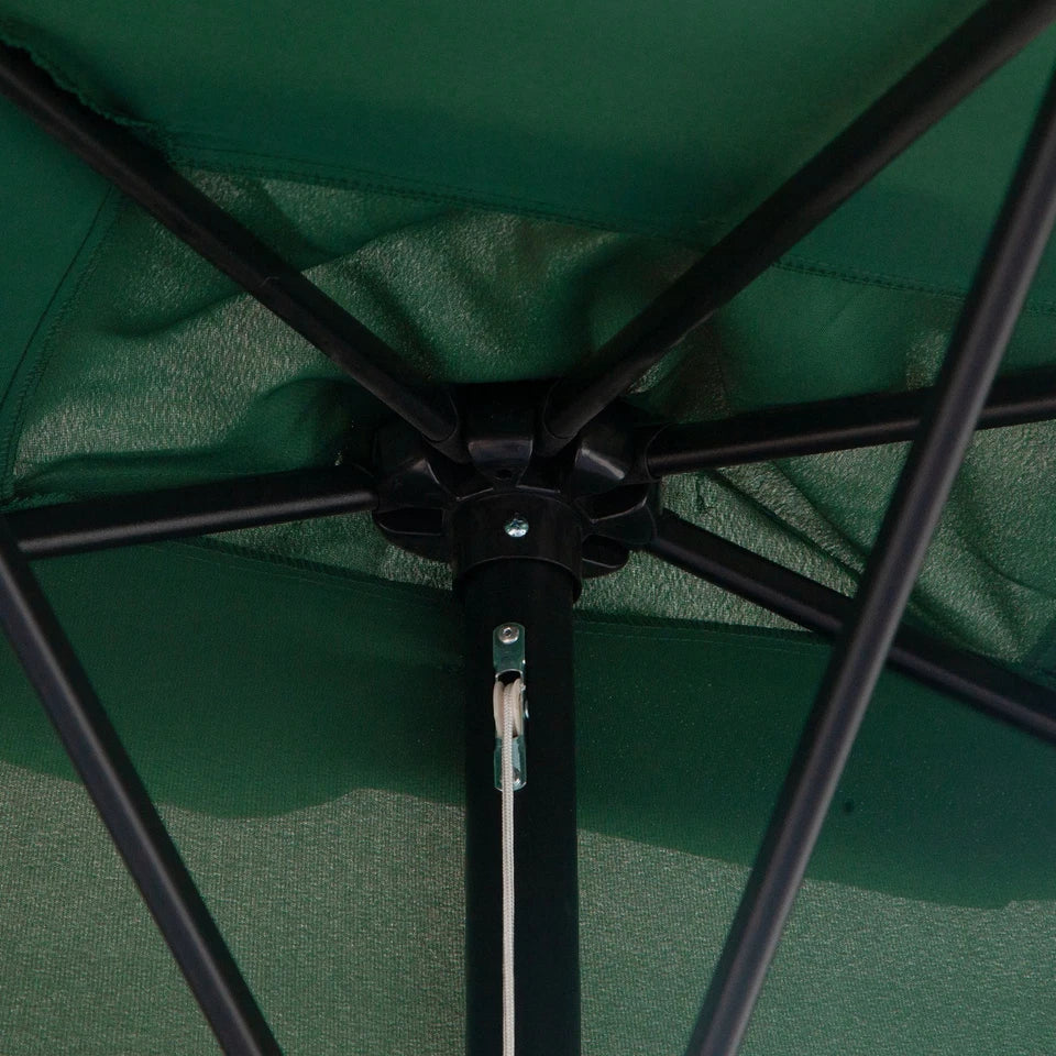 8FT Half Outdoor Large Patio Umbrella