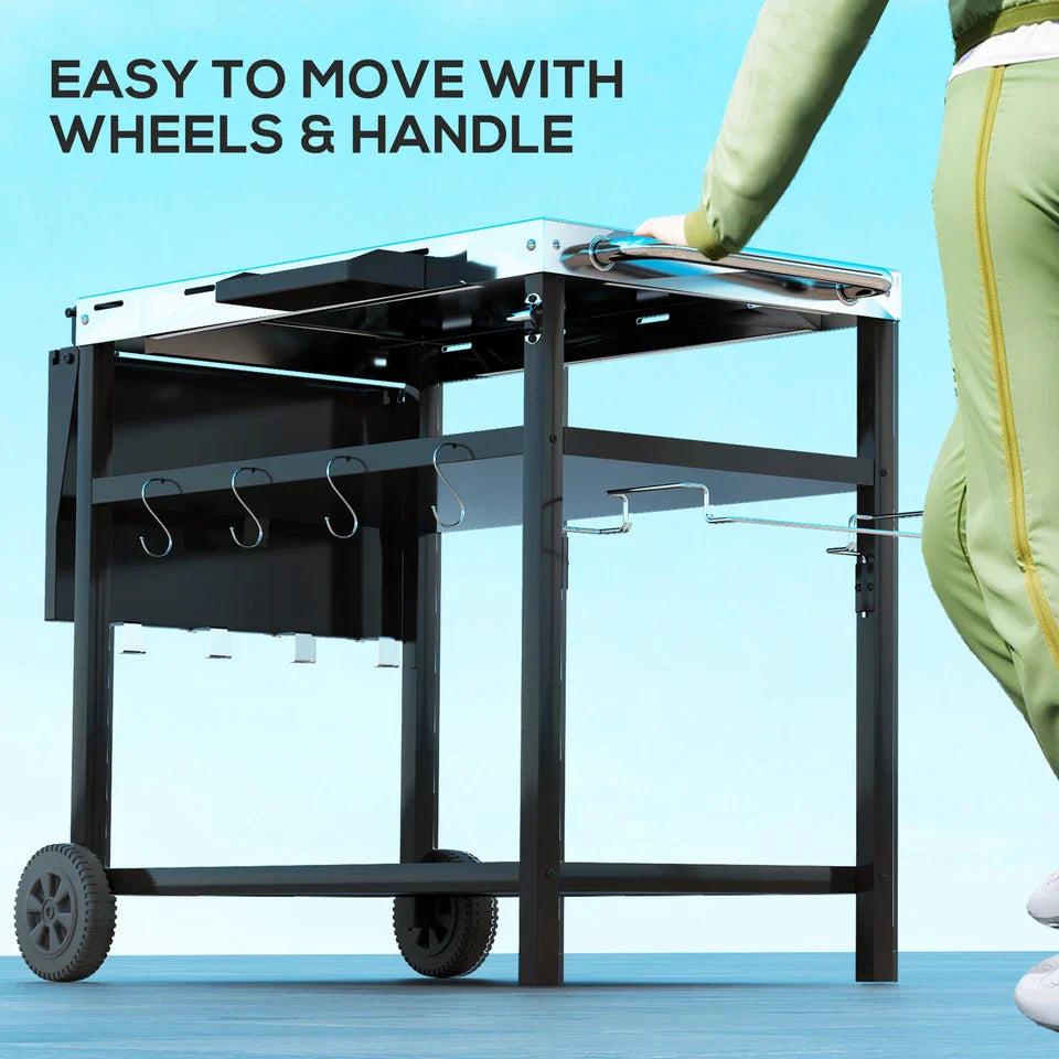 Henri Outdoor Bar Cart