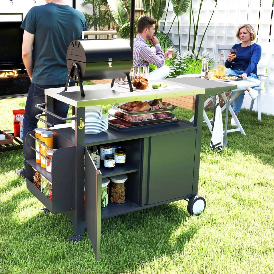 Berg Outdoor Bar Cart